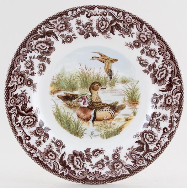 Side or Cheese Plate Wood Duck
